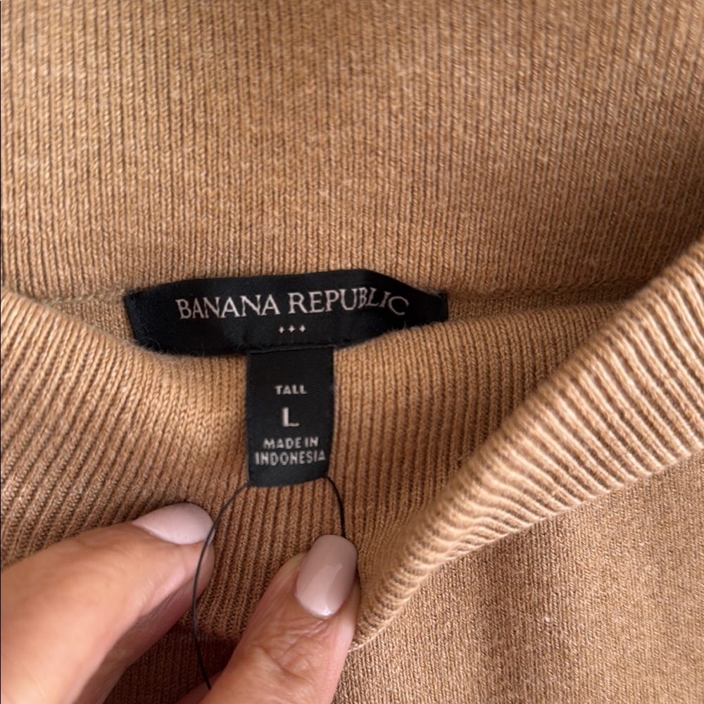 Banana Republic Camel Brown Midi Skirt - Picture 2 of 6